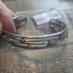 🌹#144 Paparazzi Silver Textured Bracelet
